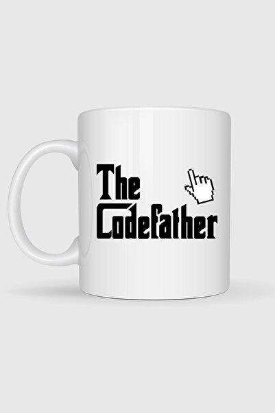 Bahriyeli Collection The Codefather - Computer Programmer Printed Mug Cups