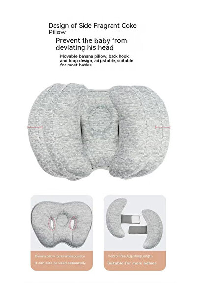 Generic Baby Neck Pillow - Toddler Car Headrest - Adjustable Toddler Neck Support, Car Seat Travel Pillow