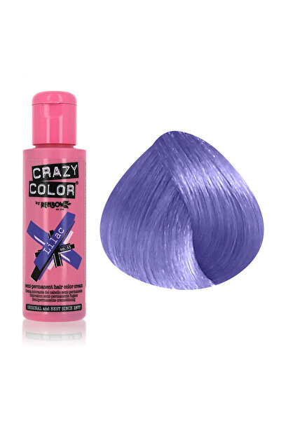 Crazy Color كريم رينبو لصبغ الشعر شبه الدائم، لون أرجواني رقم 55، 100 مل