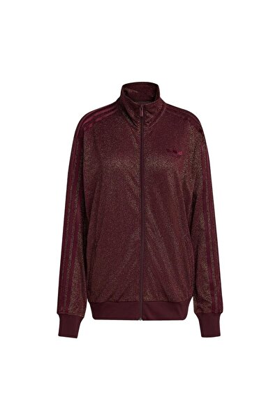 adidas Women's Burgundy Jacket Lurex Fb Tt Ks7788