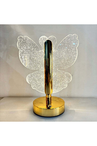 Generic Butterfly Night Light – Creative LED Acrylic Table Lamp for Bedside Decor