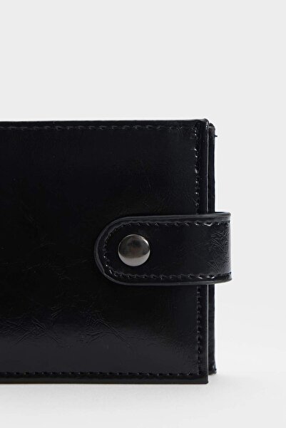 DeFacto Men's Faux Leather Wallet F9303Axns