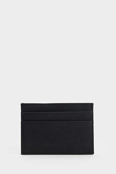 DeFacto Men's Faux Leather Card Holder F9314Axns