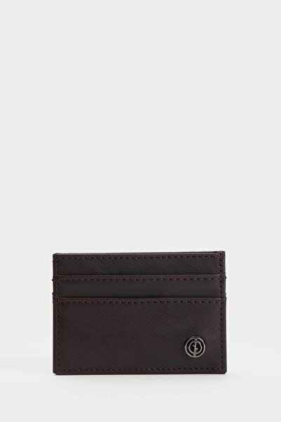 DeFacto Men's Faux Leather Card Holder F9313Axns