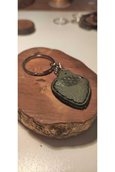 penakolik حافظة مفاتيح جلدية مخصصة لحمل المفاتيح مع حلقة مفاتيح جلدية