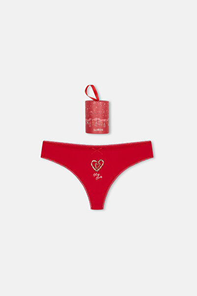 SUWEN Chiloți String de Anul Nou