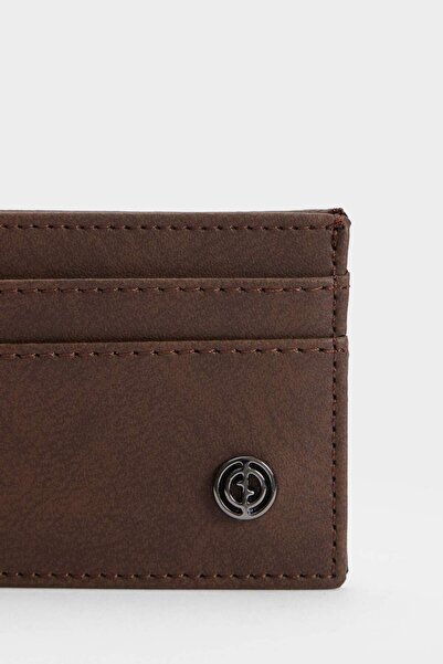 DeFacto Men's Faux Leather Card Holder F9314Axns