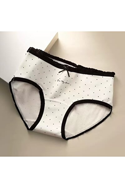 Generic Ladies' Cotton Polka Dot Panties 3-Pack