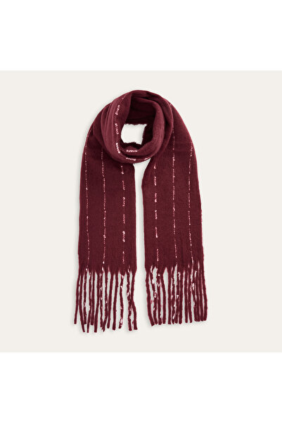 Mudo Striped Tassel Soft Textured Scarf
