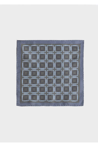 Ramsey Blue Handkerchief