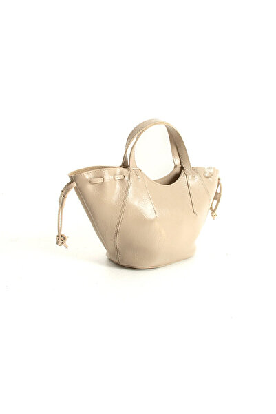 mèche atelier since 2024 Jenny Women's Leather Hand and Shoulder Bag Cream