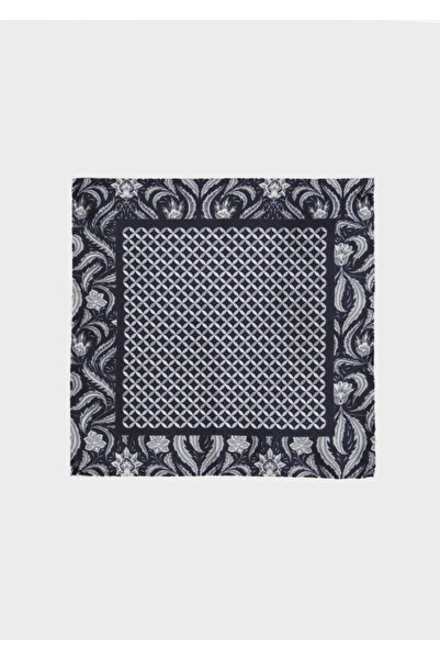 Ramsey Navy Blue Handkerchief