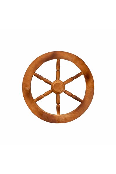 Z-Tools Roată decorativă din lemn, diametru 40 cm, maro / EXT 10188