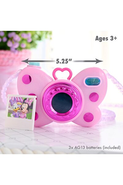MINNIE Just Play Mouse Picture Perfect Camera, Kids Toys for Ages 3 Up