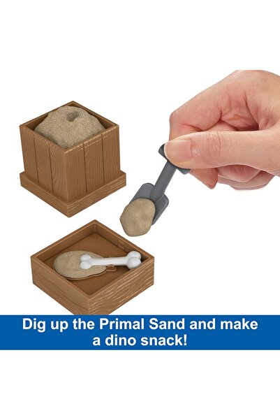 mattel Jurassic World Crushivores Mini Unpack Dinosaur Toy Figure, HVB29