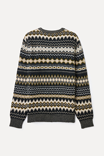 Mudo Jacquard Cycling Collar Sweater