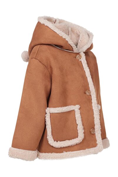 Civil Girls 2-5 Years Old Coat - Brown 3-4 Years Old