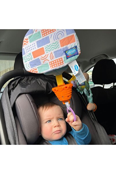 Playgro Polar Pals Musical Pullstring Bear - Stroller Baby Toy, 0+ Months