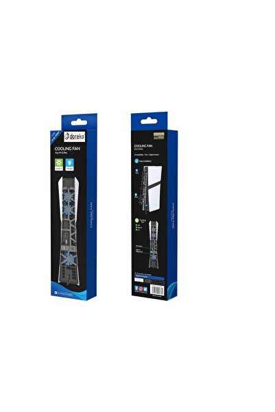 Doreka Ps5 Pro Versiyon Uyumlu Işıklı Arka Soğutucu Fan Tp5-35153