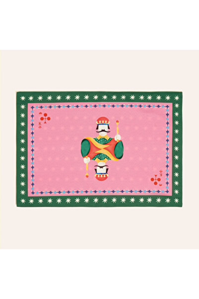 Zsa Zsa Zsu Nilüfer Dijital Baskılı Polyester Amerikan Servis 35x50 Cm Yeşil