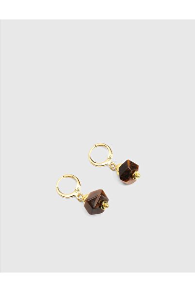 İLVİ Durele Brown Women's Earrings