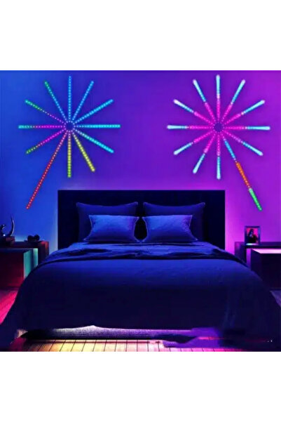 TrendyLux Smart RGB LED Firework Lights – App Control & Remote Control, 210 LEDs, Ambient Decor
