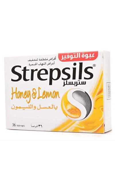 STREPSİLS عسل وليمون 36 أونصة