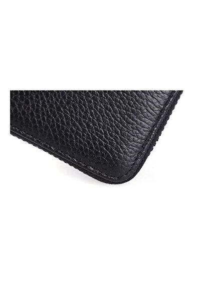 Beauenty Calfskin Leather Card Holder Black