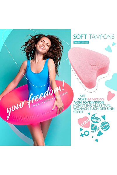 Joy Division Joydivision - Soft Tampons normal Pack of 3