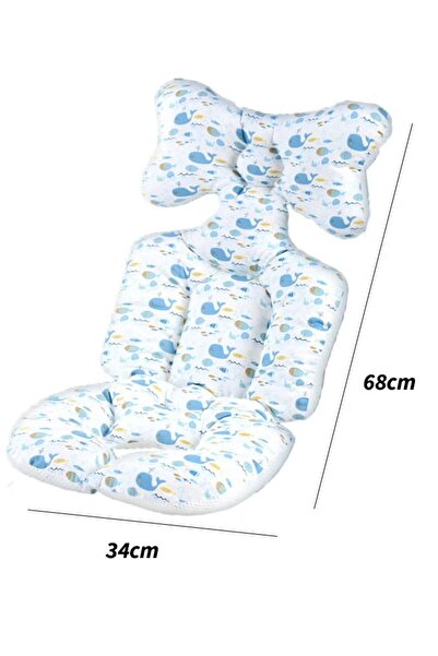 Generic Baby Stroller Cushion Seat Pad Stroller Seat Liner 3D Mesh Pram Pushchair Seat Liners Universal