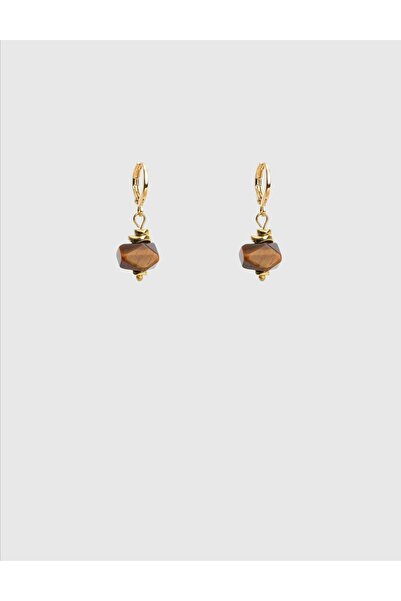 İLVİ Durele Brown Women's Earrings
