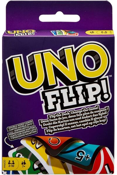 Mattel Games Mattel Uno FLIP, Card Game GDR44, multicolour