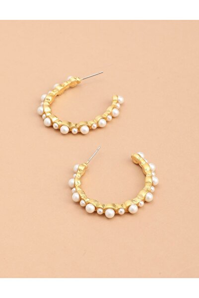İLVİ Delore White Women's Earrings