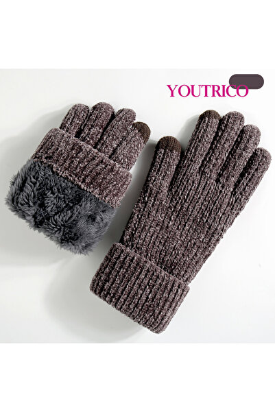 Youtrico Women's Winter Warm Lined Gloves, Solid Color
