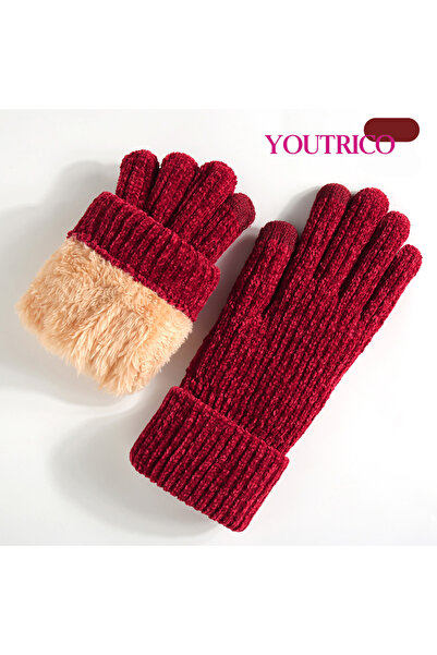 Youtrico Women's Winter Warm Lined Gloves, Solid Color