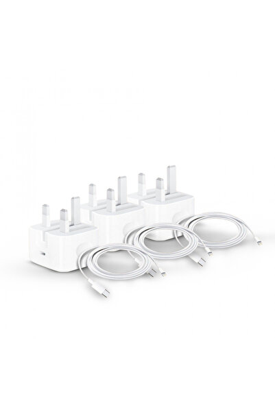 DEVON iPhone Chargers Bundle - 3 Chargers & 3 USB Cables