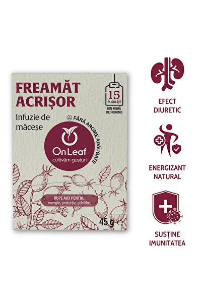 On Leaf Rosehip Tea, OnLeaf, 15 tea bags, 45 g