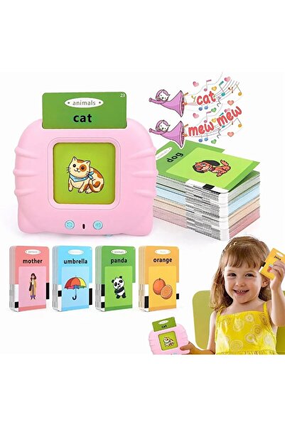 OEM Cititor de carduri interactiv pentru pisici – Cititor de carduri în limba engleză pentru copii