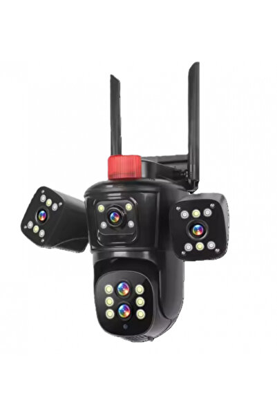 V380 Pro 4G Surveillance Camera with SIM, 6K (12MP), 3 Lenses, 720°, IP66 – ValVirtalex