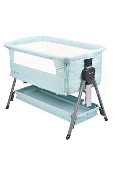 Generic Children's bedside crib — adjustable rocking baby bed