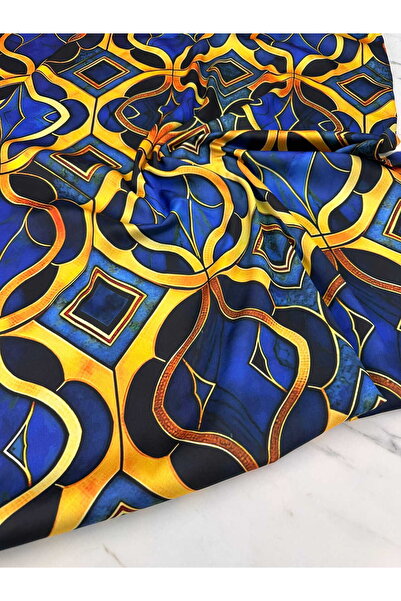 ipekkumaş Patterned Silk Satin Dress Skirt Shirt Baggy Our Product Is Sold by...
