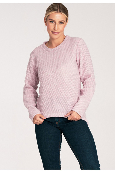 Figl Sweatshirt - wool sweater - pink sweater M1044 size XS