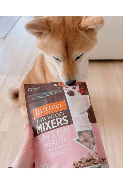 INSTINCT Raw Boost Mixers Skin & Coat Health Freeze-Dried Dog Food Topper