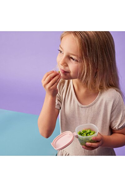 b.box Snack Tubs (3-pack) — Leakproof Snack Cups for Bento & Lunch Boxes (Ocean)