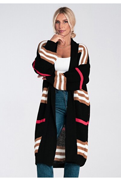 Figl Cardigan - Women's cardigan - Black cardigan M1246 size L