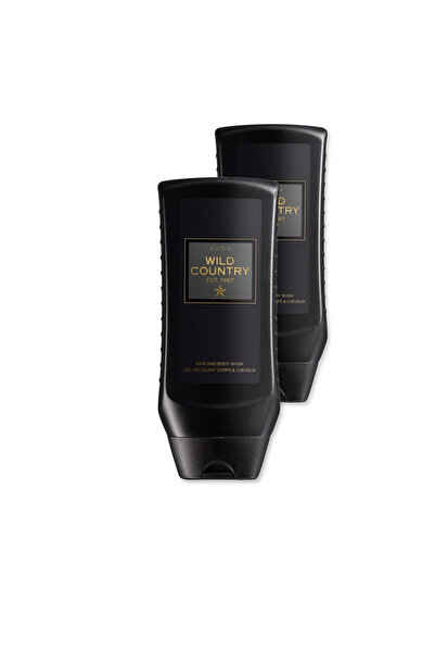 AVON Wild Country Hair and Body Shampoo 250ml Double Set