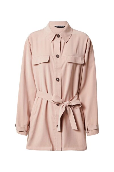 DOROTHY PERKINS (Ay) Twill Tie Waist Shacket - Women