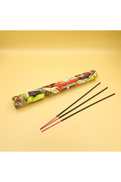 Darshan Incense Vanilya & Şeftali & Hindistan Cevizi Kokulu Çubuk Tütsü