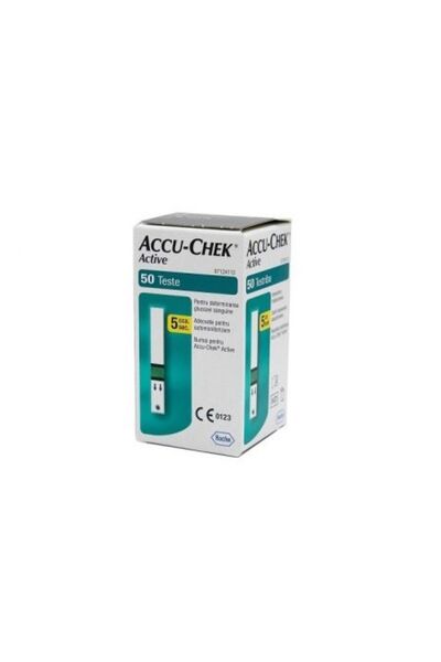 ACCU CHECK Acc Chek Active Blood Glucose Tests 50 pcs/ct
