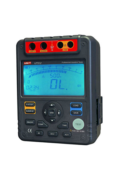UNI-LABS Πολύμετρο αντίστασης μόνωσης, UT 512, 1-10 GOhm